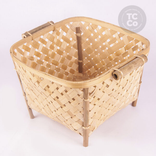 hand made bamboo basket