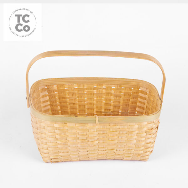 Bamboo Basket with handle