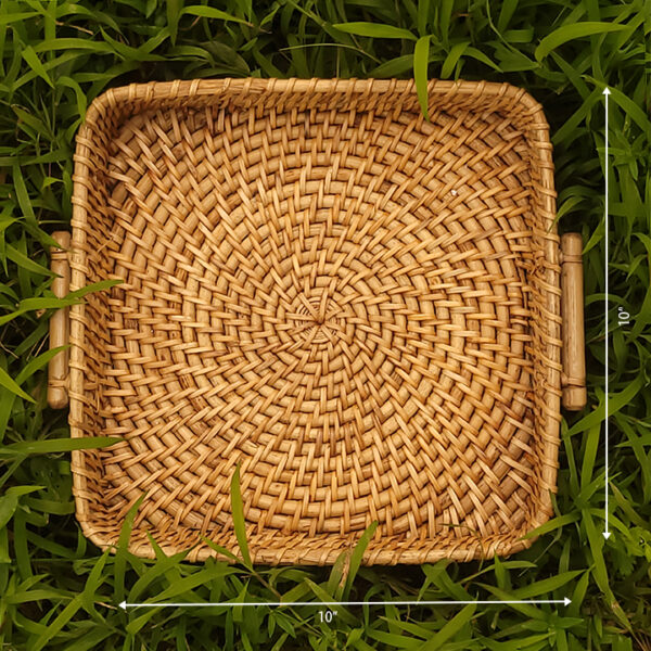 handmade Cane Tray